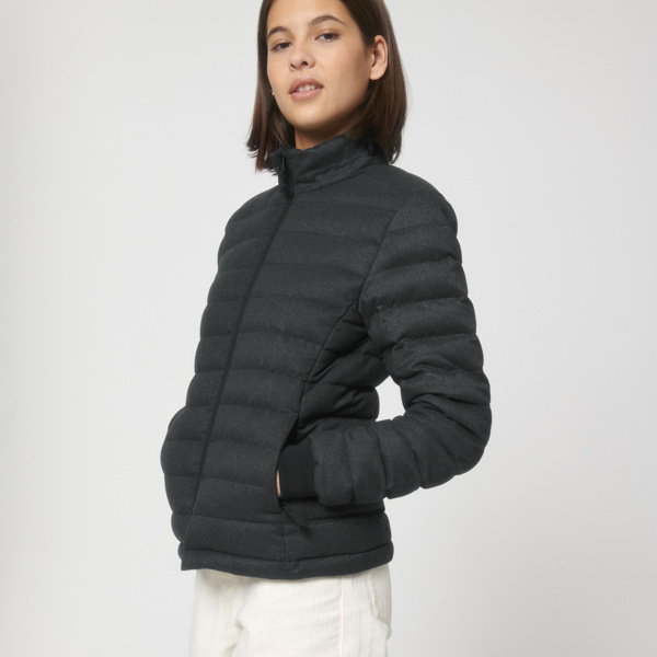 Stella Voyager wool-like padded jacket (STJW897) Thumbnail