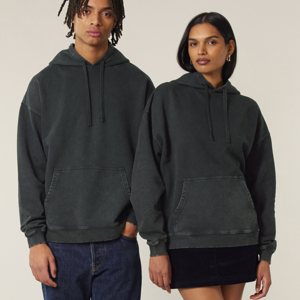 Slammer 2.0 Vintage -Unisex Organic Relaxed Hoodie Sweatshirt Thumbnail