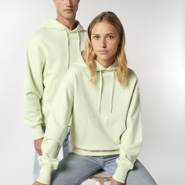 Slammer - Unisex Organic Relaxed Hoodie Sweatshirt Thumbnail